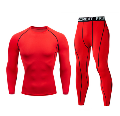 Ensemble de compression à manches longues
