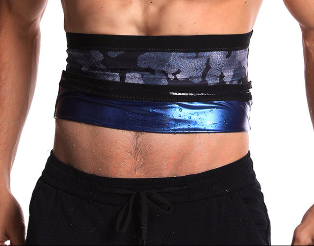 Ceinture de sudation amincissante camouflage