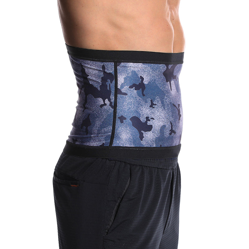 Ceinture de sudation amincissante camouflage