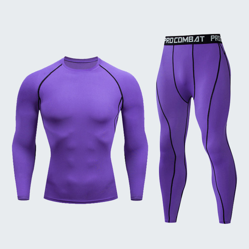 Ensemble de compression à manches longues