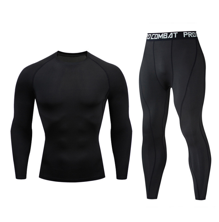 Ensemble de compression à manches longues